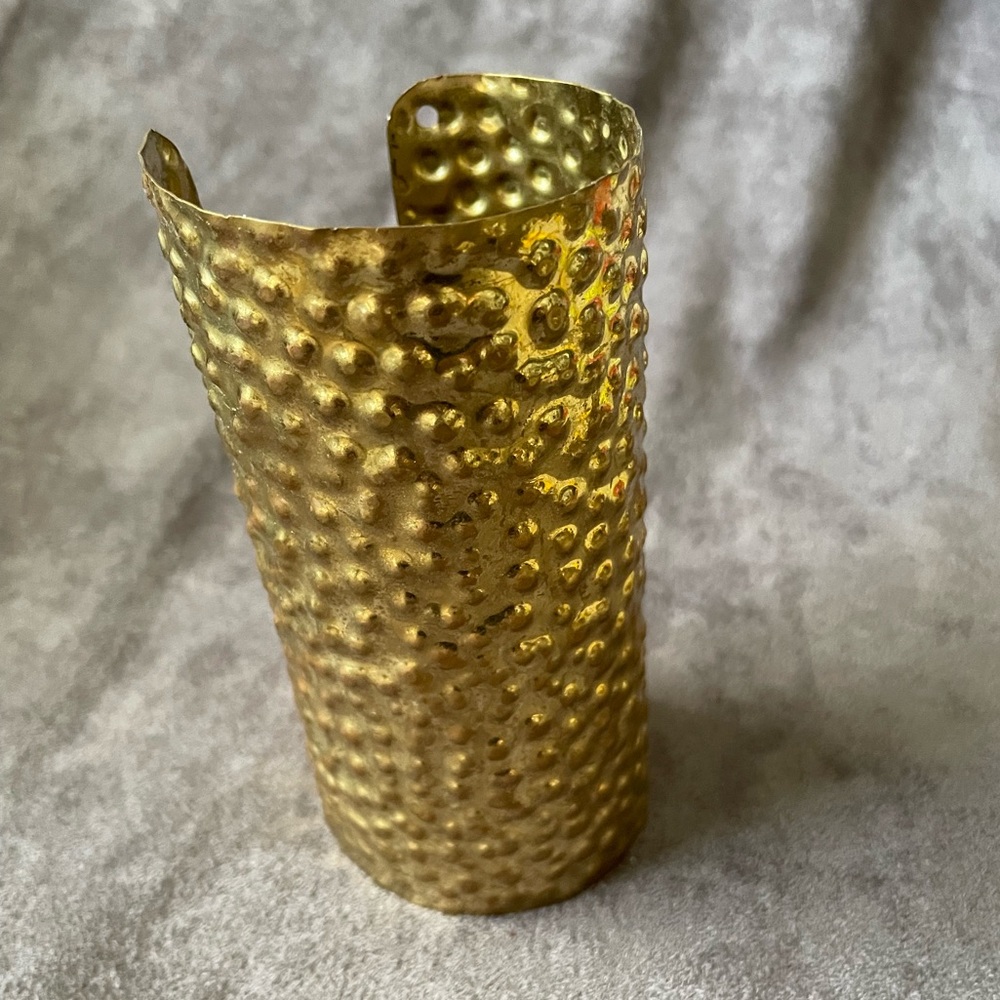 Gold-toned metal cuff